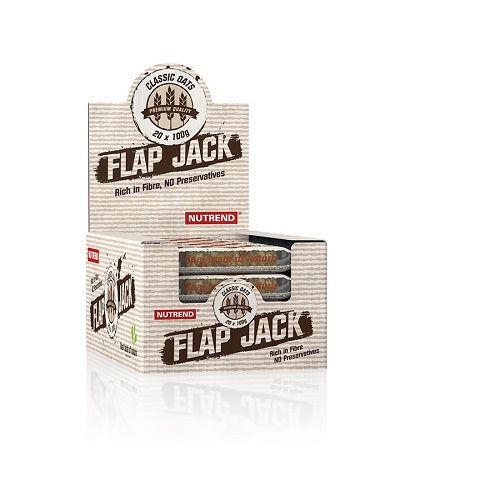 Nutrend FLAPJACK Oatbar 20x 100g  Chocolate Banana with dark Chocolate