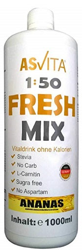 ASVita Fresh Mix Mineralgetränk 1/80 - 1L Ananas