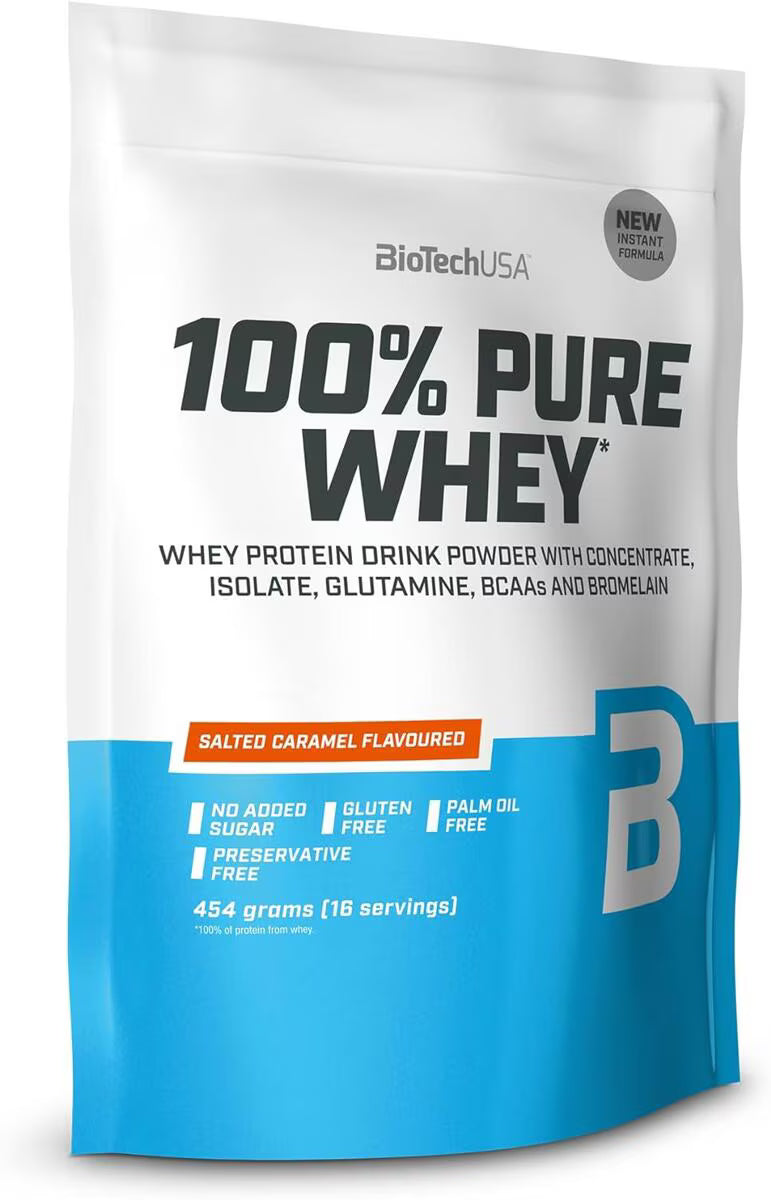 Biotech 100% Pure Whey 454g Salty Caramel