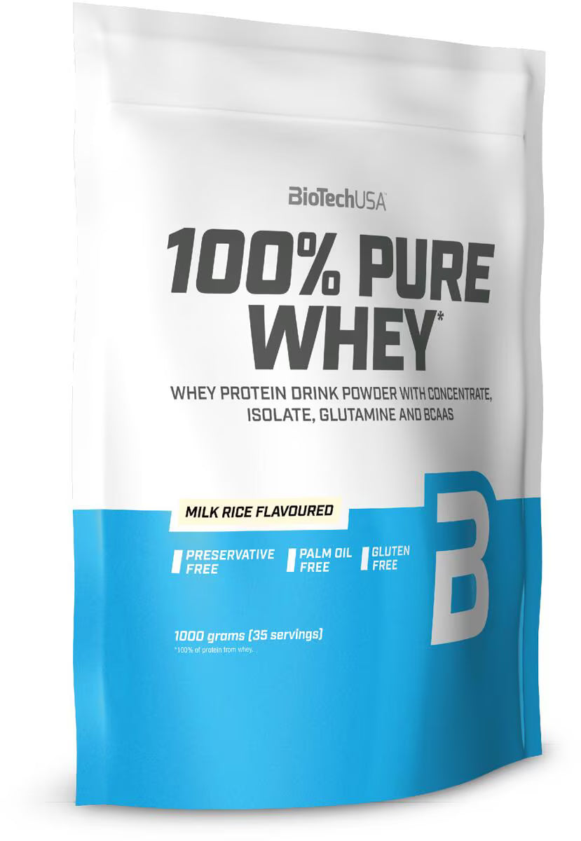 Biotech 100% Pure Whey 1000g Milchreis