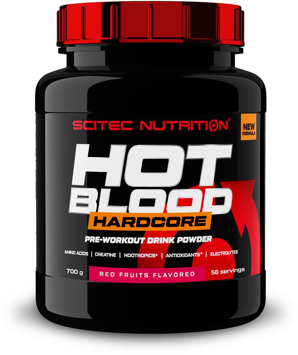 Scitec Hot Blood Hardcore 700g Rote Früchte