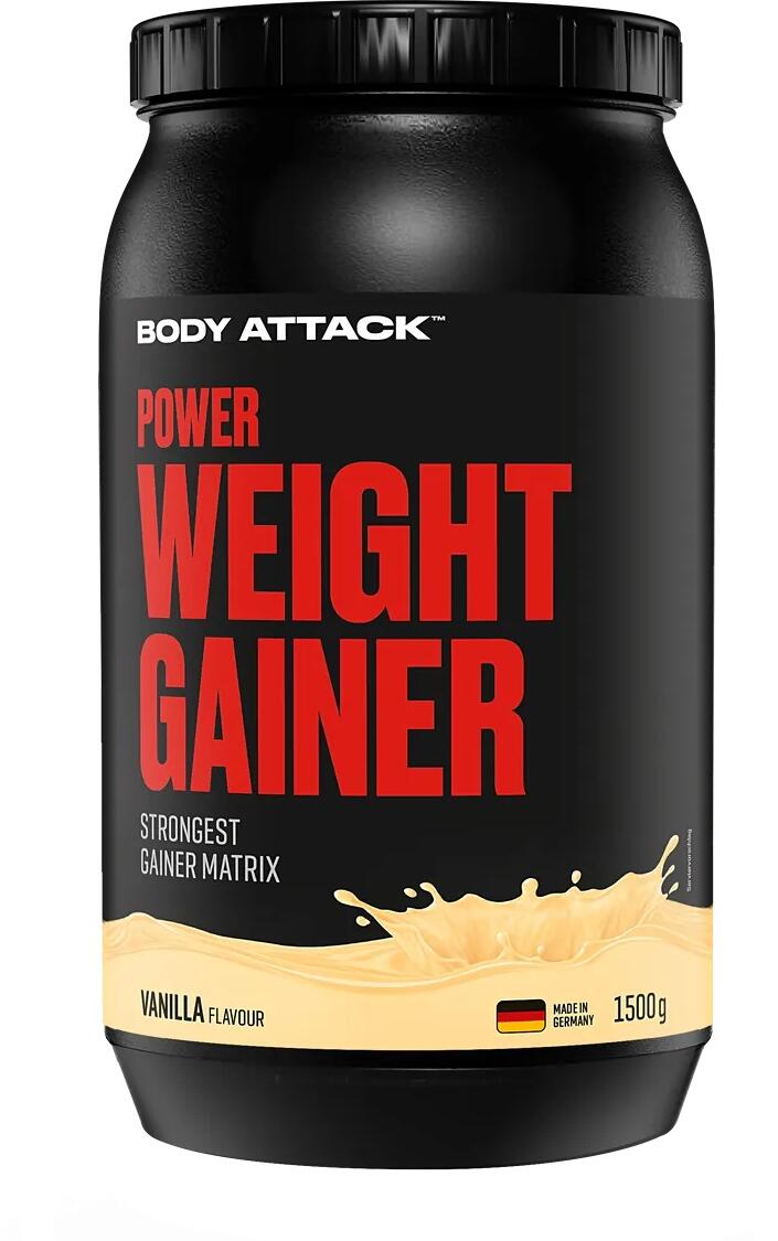 Body Attack Power Weight Gainer 1,5kg Vanille
