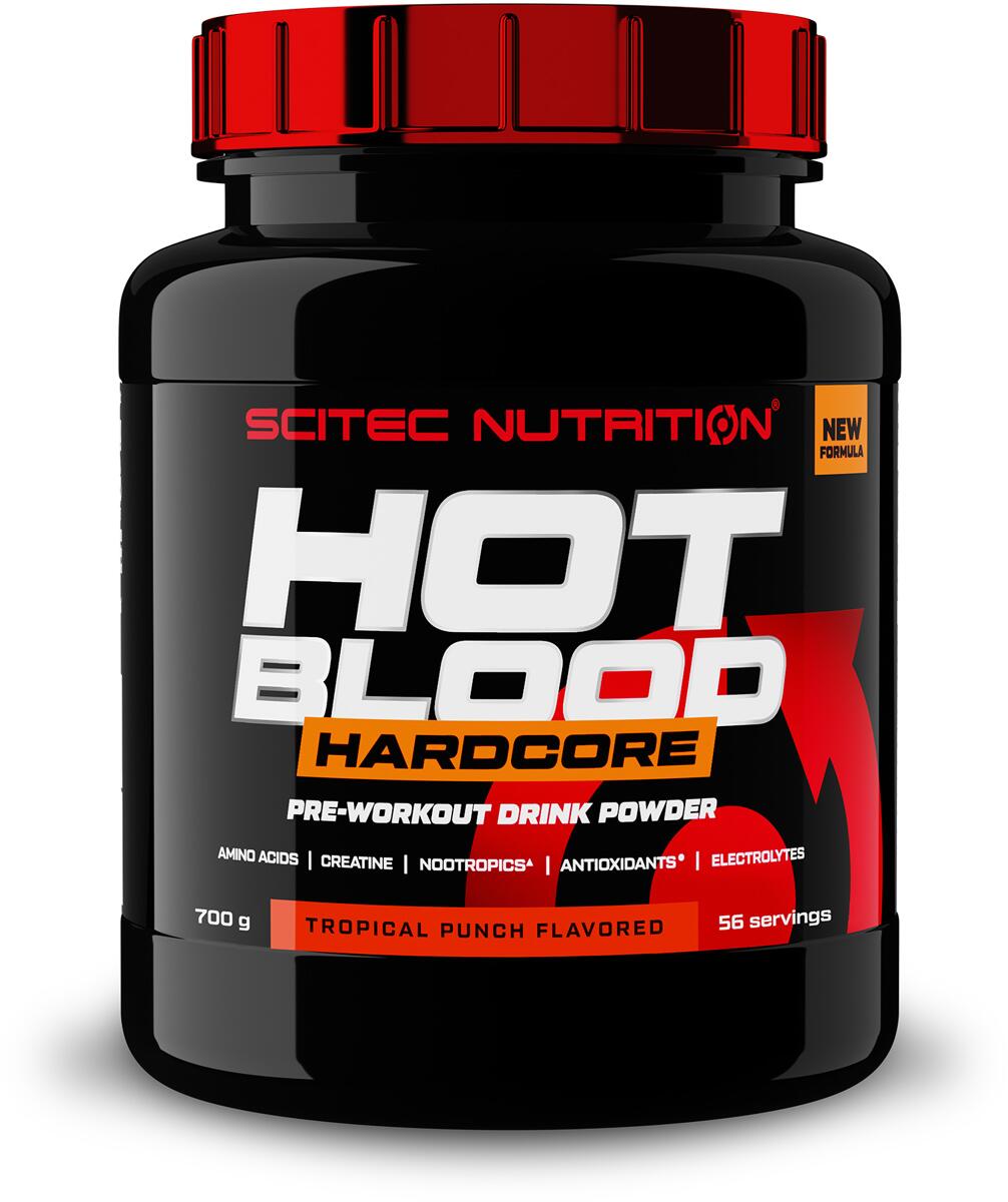 Scitec Hot Blood Hardcore 700g Tropical Punch