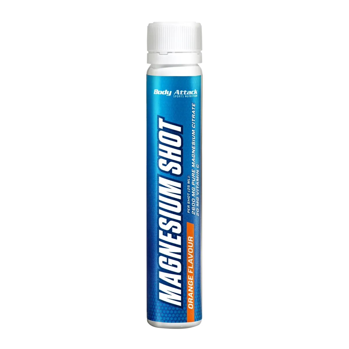 Body Attack Magnesium Shots 20x25ml - Orange