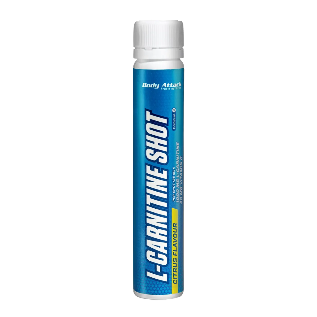 Body Attack L-Carnitine Shots 20x25ml - Citrus