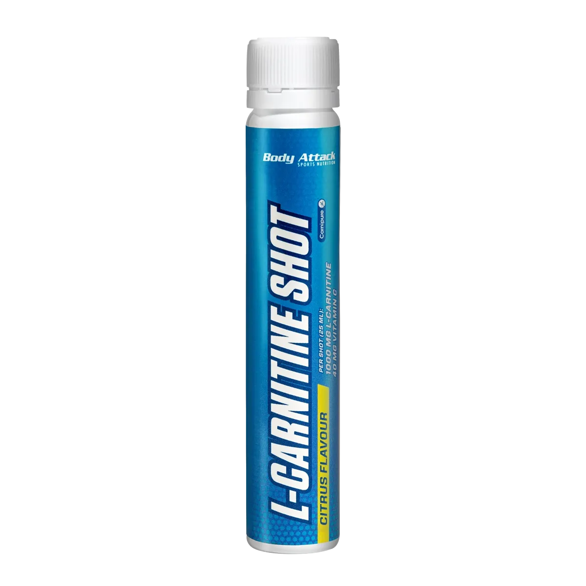 Body Attack L-Carnitine Shots 20x25ml - Citrus