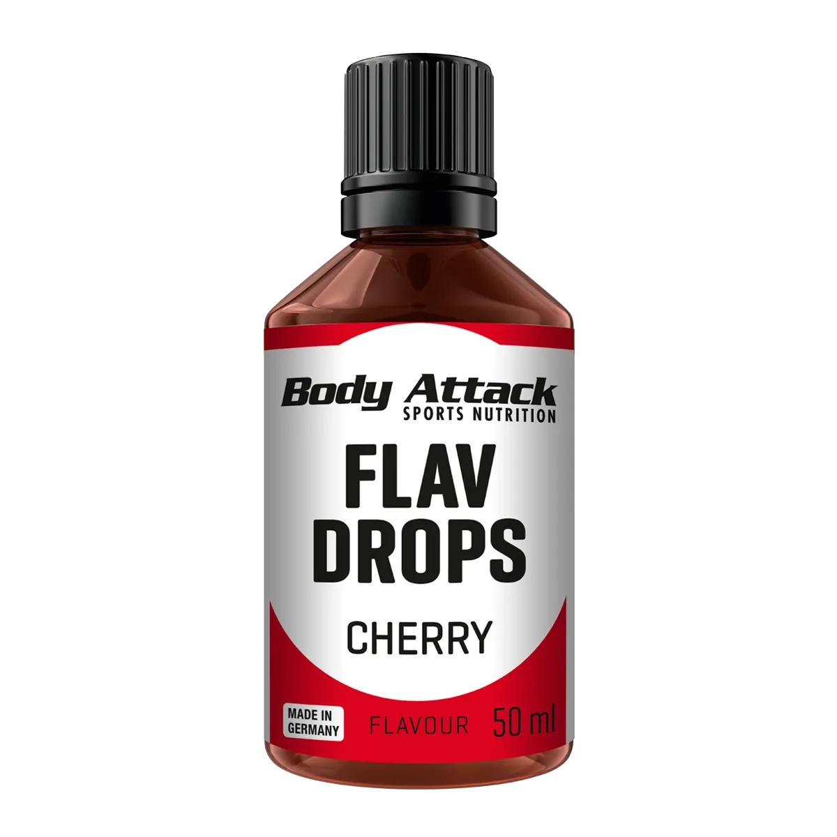 Body Attack Flavour Drops 50ml Cherry