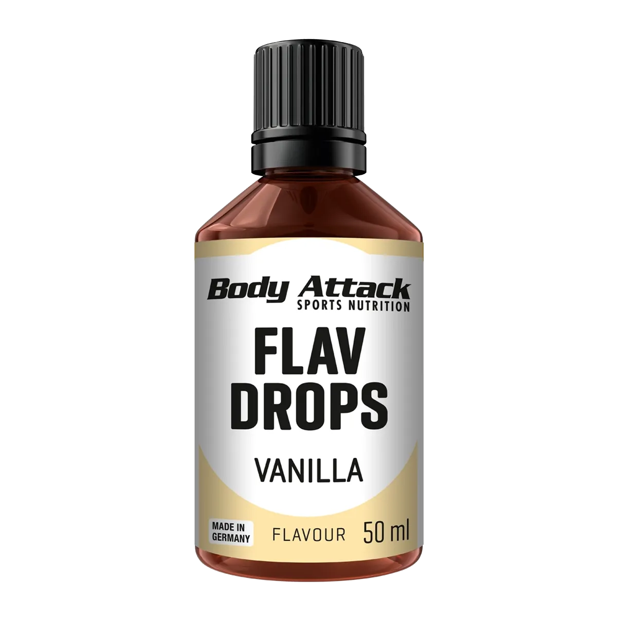 Body Attack Flav Drops 50ml Vanilla