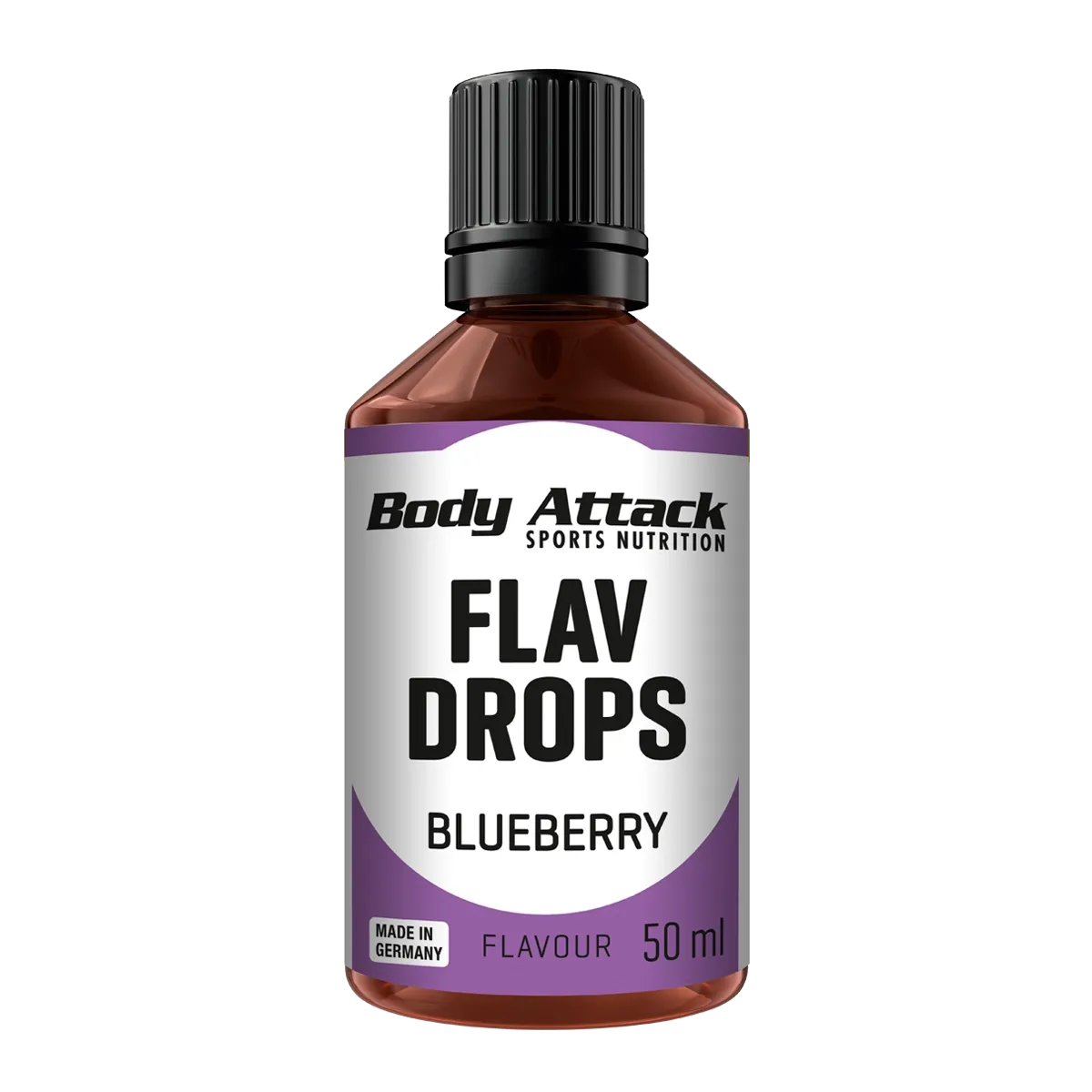 Body Attack Flav Drops 50ml Blueberry