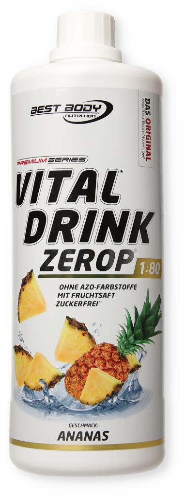 Best Body Vital Drink 1:80 - 1000ml Ananas