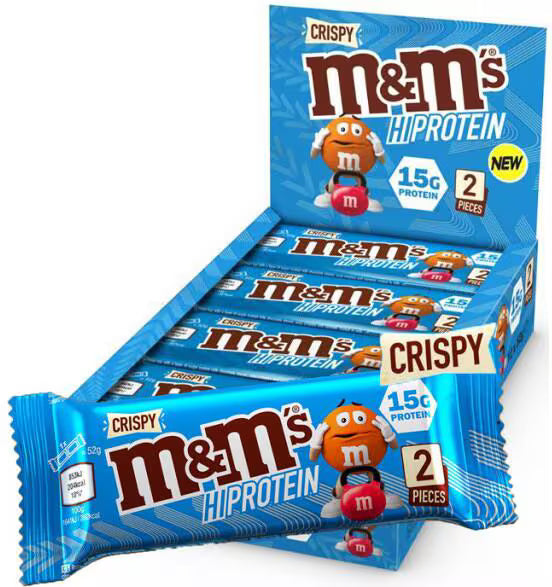 M&M Protein Bar 12x51g