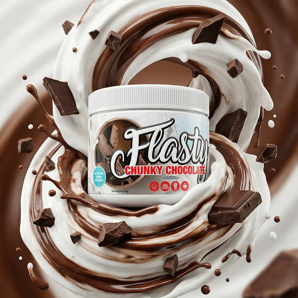 Sinob Flasty Geschmackspulver - 250g Chunky chocolate / Schokolade mit Stückchen