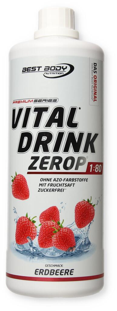 Best Body Vital Drink 1:80 - 1000ml Erdbeere