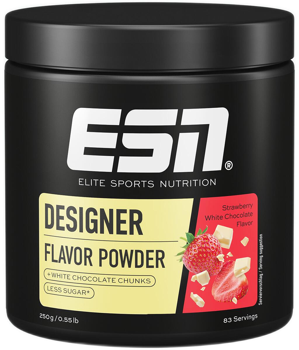 ESN Designer Flavor Powder 250g Strawberry White Chocolate