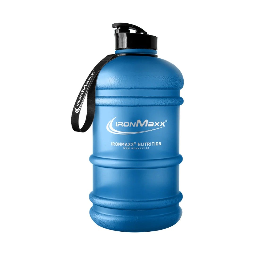 IronMaxx Water Gallon 2,2L Matt Blau