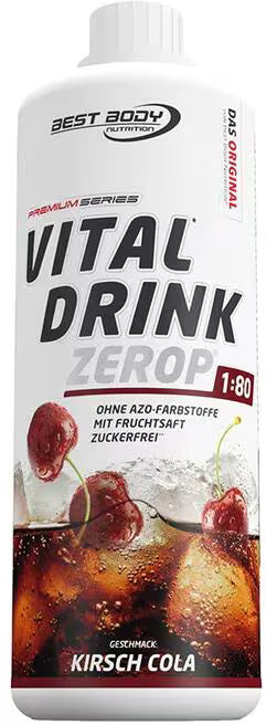 Best Body Vital Drink 1:80 - 1000ml Kirsch Cola