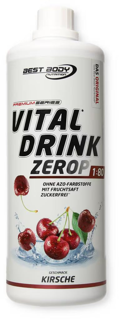 Best Body Vital Drink 1:80 - 1000ml Kirsche