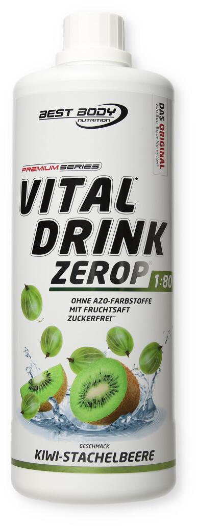 Best Body Vital Drink 1:80 - 1000ml Kiwi Stachelbeere