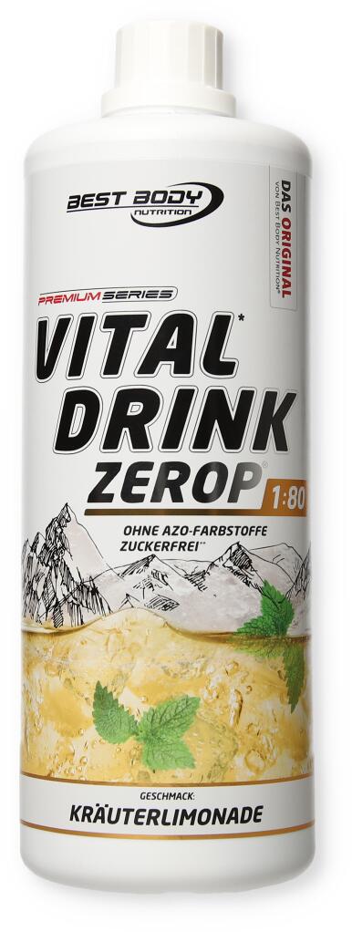 Best Body Vital Drink 1:80 - 1000ml Kräuterlimonade