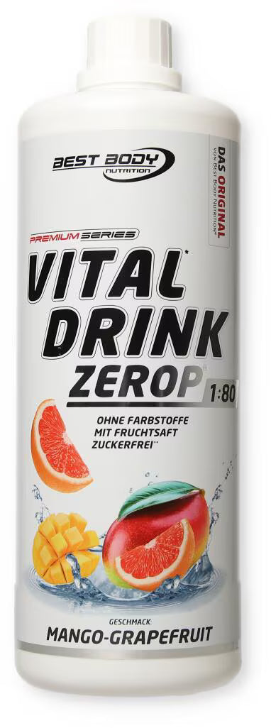 Best Body Vital Drink 1:80 - 1000ml Mango Grapefruit