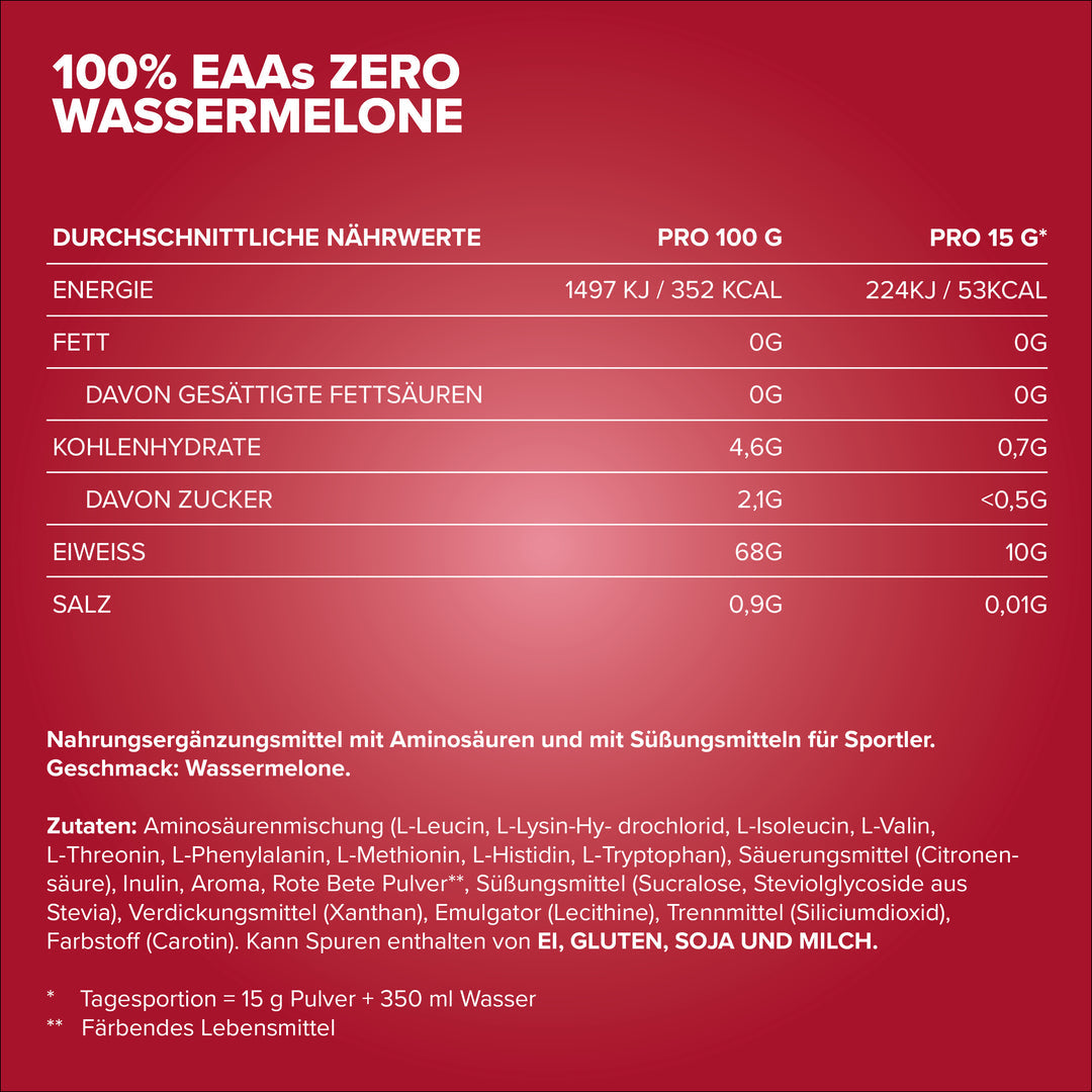 IronMaxx EAA Zero - 500g Watermelon