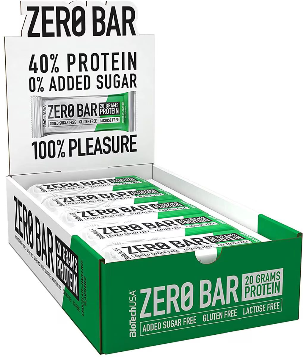 BioTech Zero Bar - 20x 50g Chocolate Hazelnut