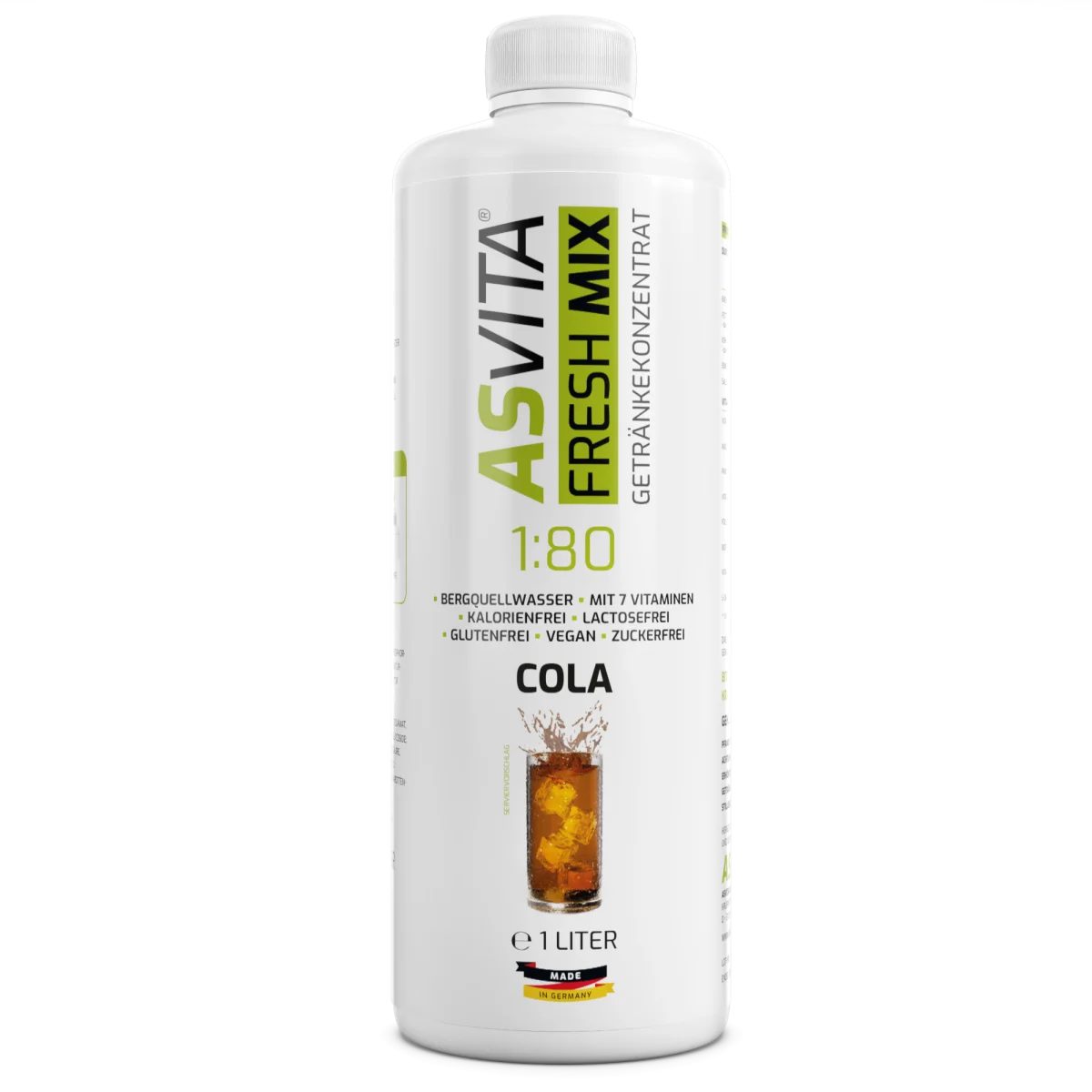 ASVita Fresh Mix Mineralgetränk 1/80 - 1L Cola