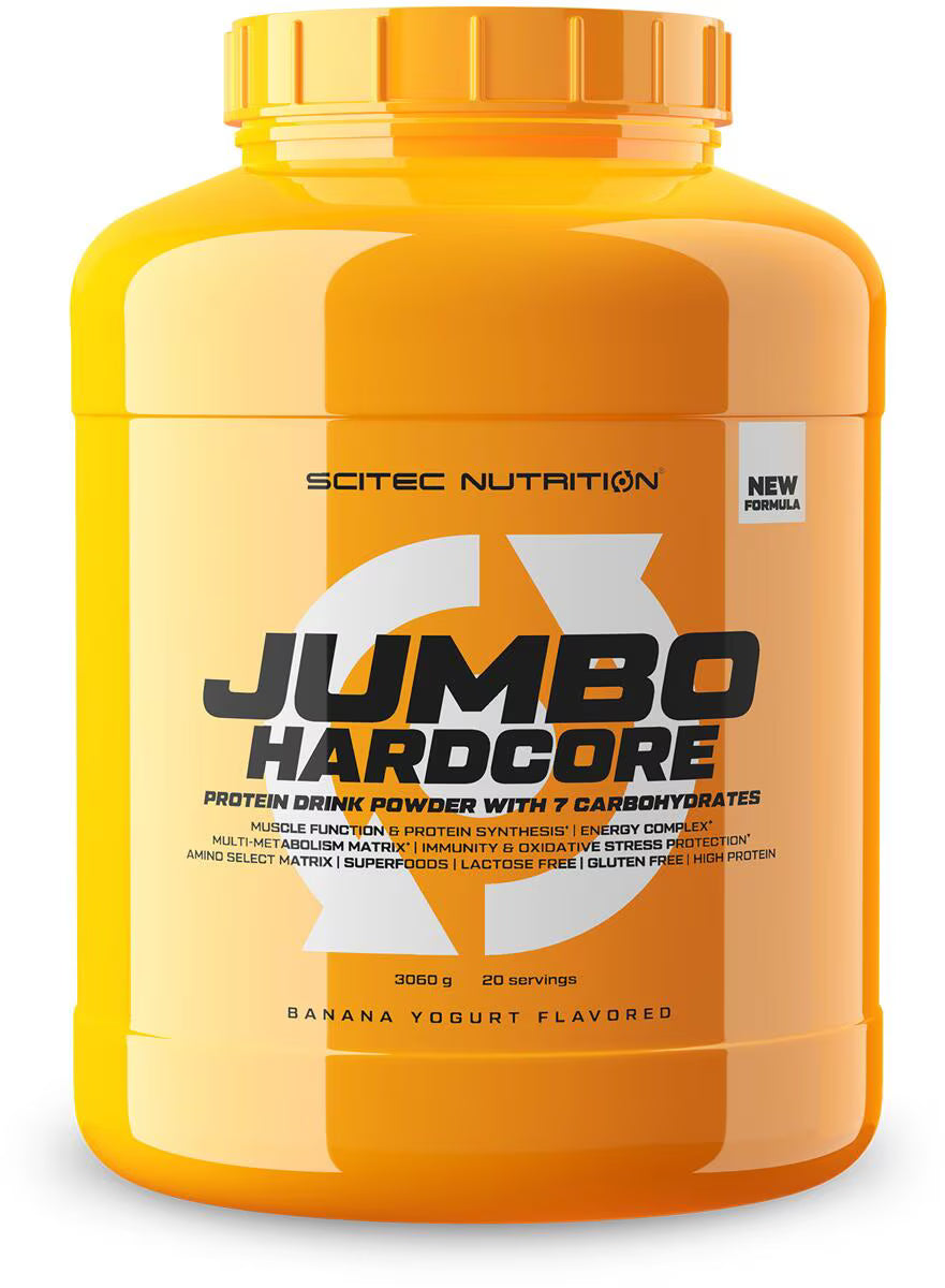 Scitec Jumbo Hardcore 3060g Banana Joghurt