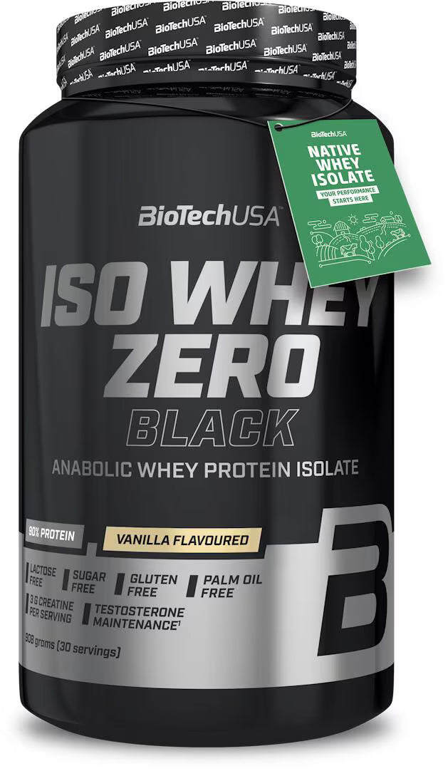 BioTech Iso Whey Zero Black 908g Vanilla