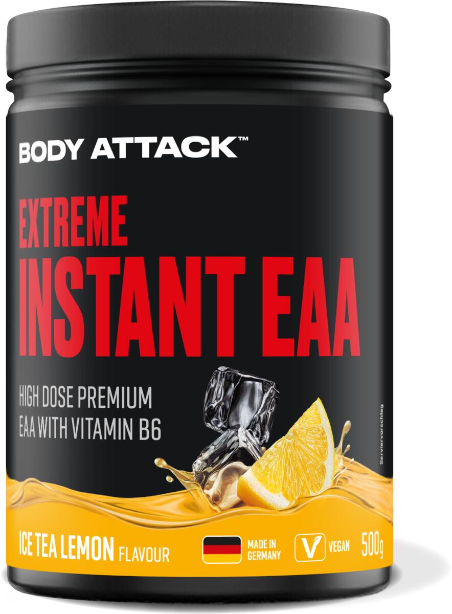Body Attack Extreme Instant EAA - 500g Ice Tea Lemon