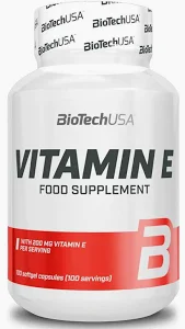 BioTech Vitamin E 100 Softgelcaps