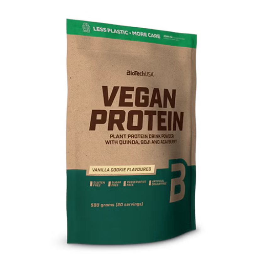BioTech Vegan Protein 500g Vanilla Cookie