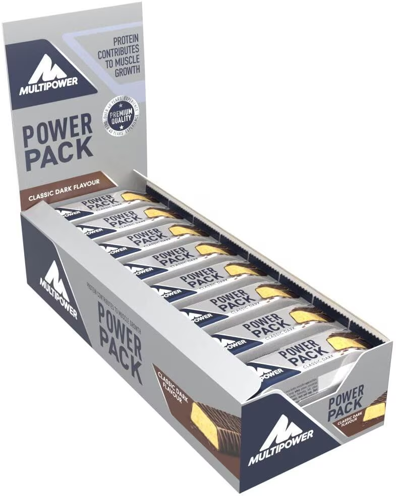 Multipower Power Pack Protein Bar 24x 35g Classic Dark Choc
