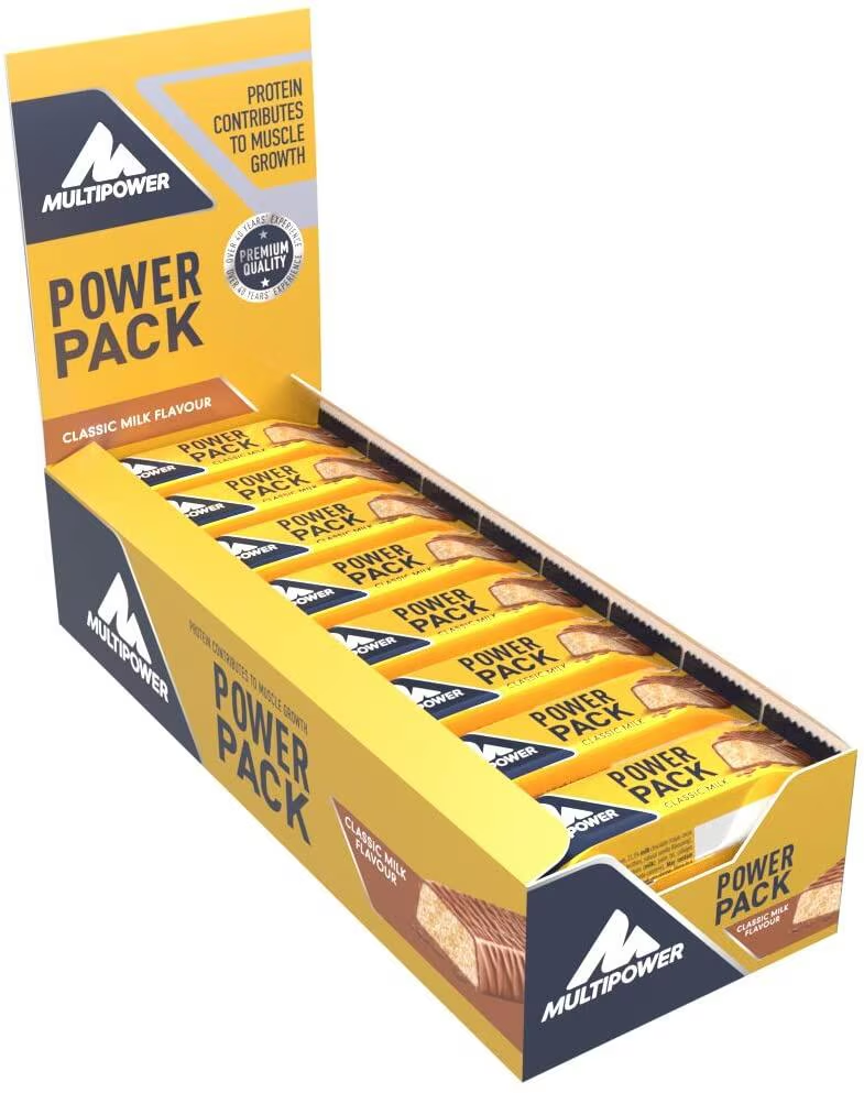 Multipower Power Pack Protein Bar 24x 35g Classic Milk Choc
