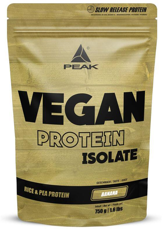 Peak Vegan Protein Isolate 750g Banana