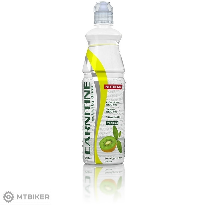 Nutrend Activity L-Carnitine Drink - 8x 750ml Eukalyptus Kiwi