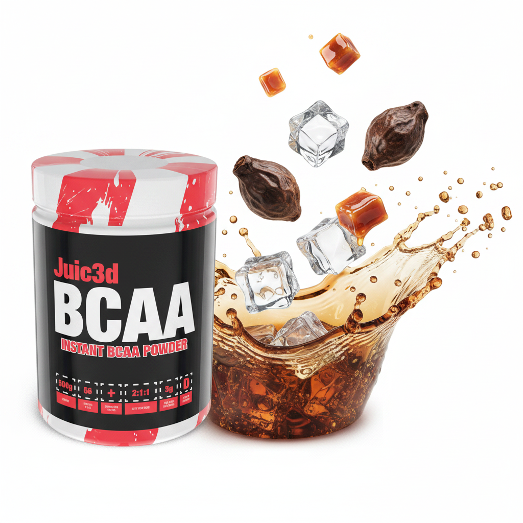 Sinob Juiced BCAA 500g Cola mit Cola-Splash und Dose