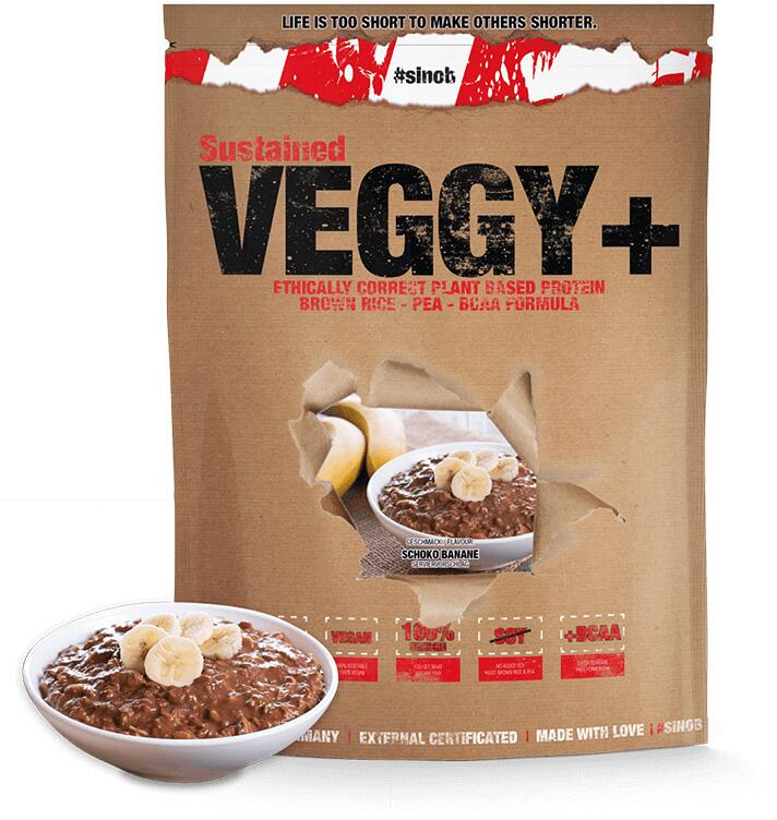 Sinob VEGGY + VEGAN PROTEIN 900G Banane Schoko
