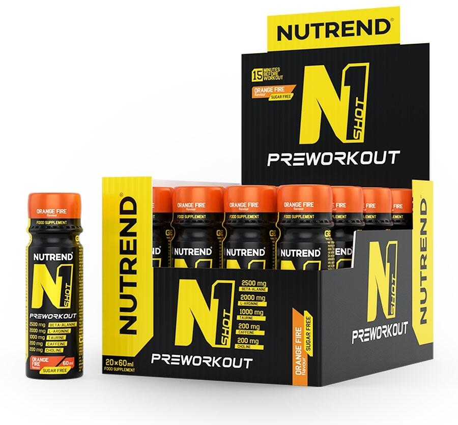 Nutrend N1 Shots - 20x 60ml Orange Fire