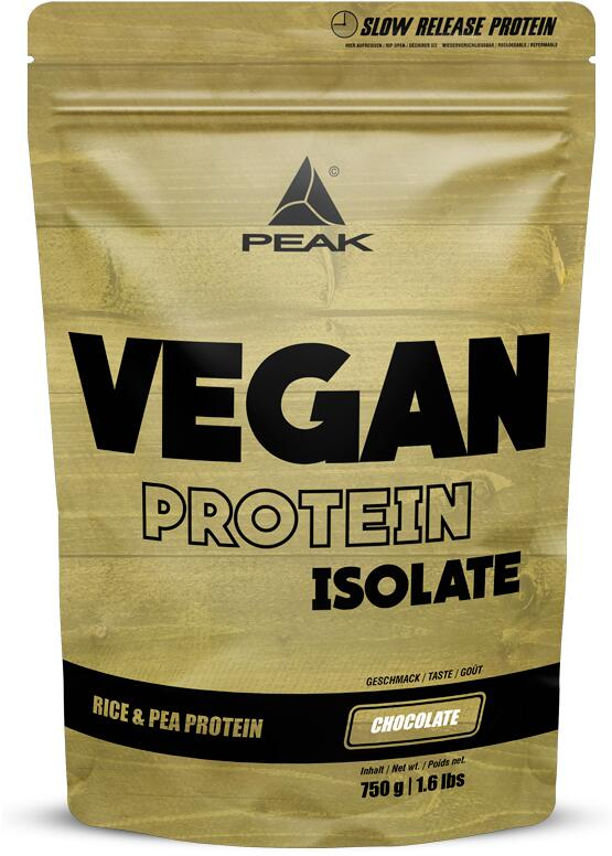 Peak Vegan Protein Isolate 750g Chocolate