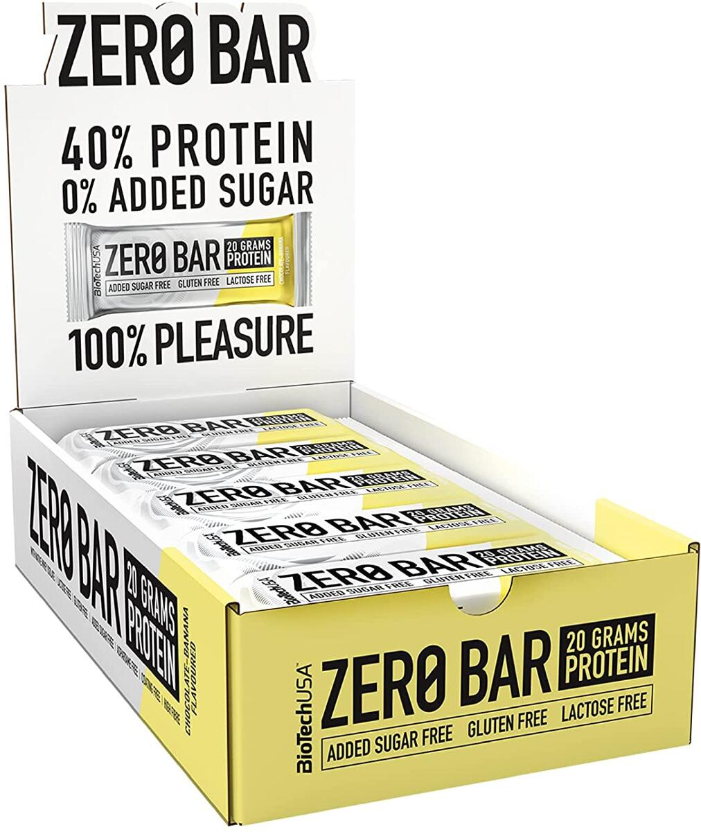 BioTech Zero Bar - 20x 50g Chocolate Banana