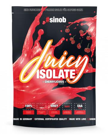 Sinob Juicy Isolate 1kg Kirsche