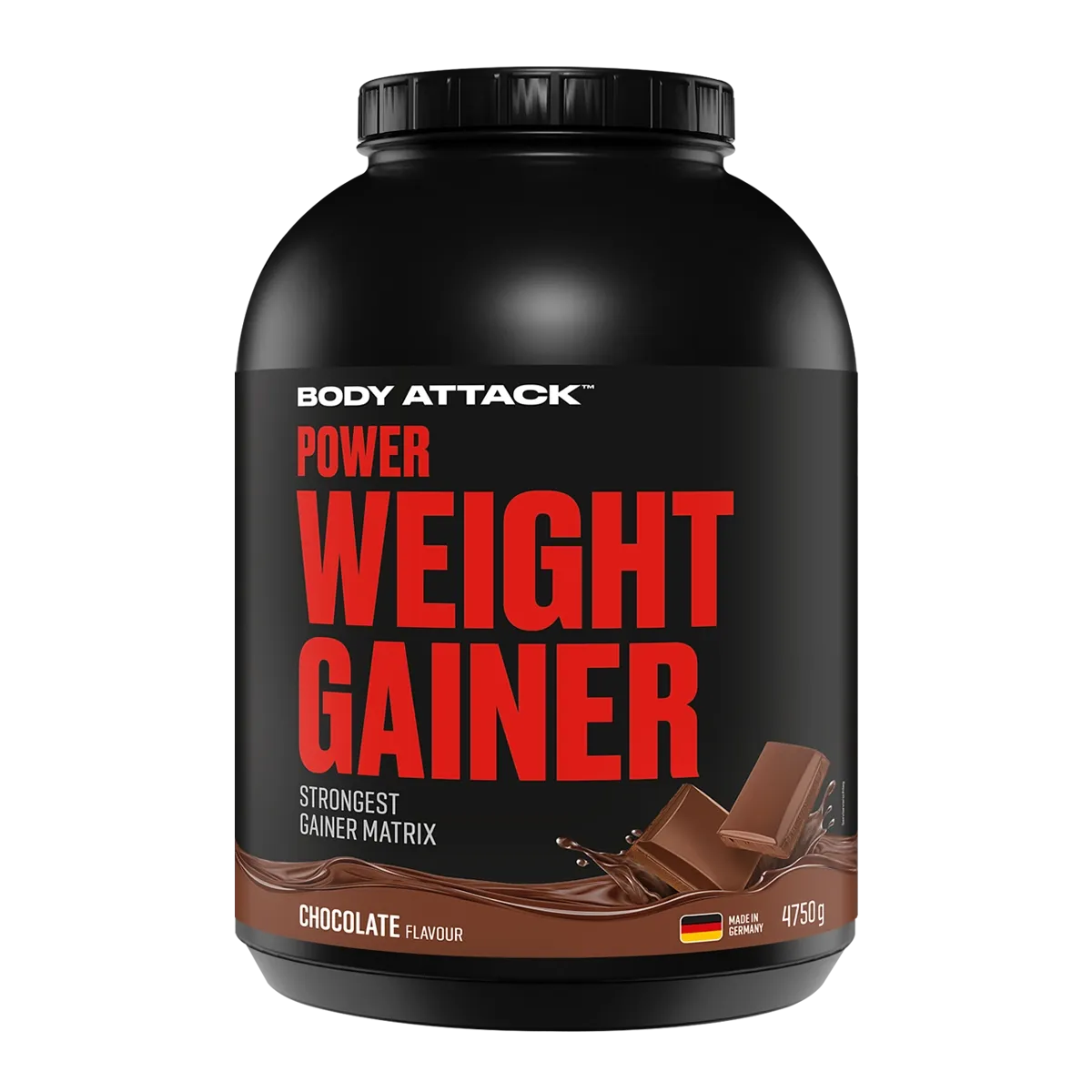 Body Attack Power Weight Gainer 4,75kg Schoko