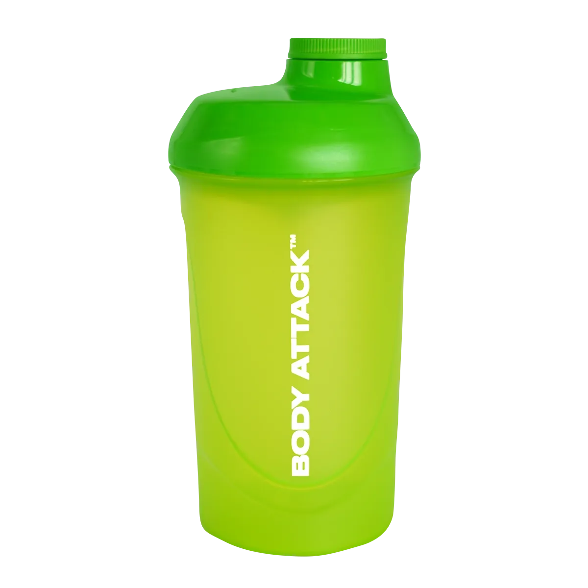 Body Attack Shaker 600ml Grün