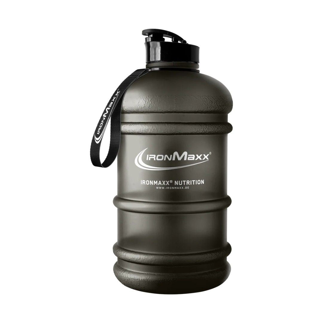 IronMaxx Water Gallon 2,2L Matt Schwarz