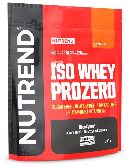 Nutrend ISO WHEY PROZERO 500g salted caramel