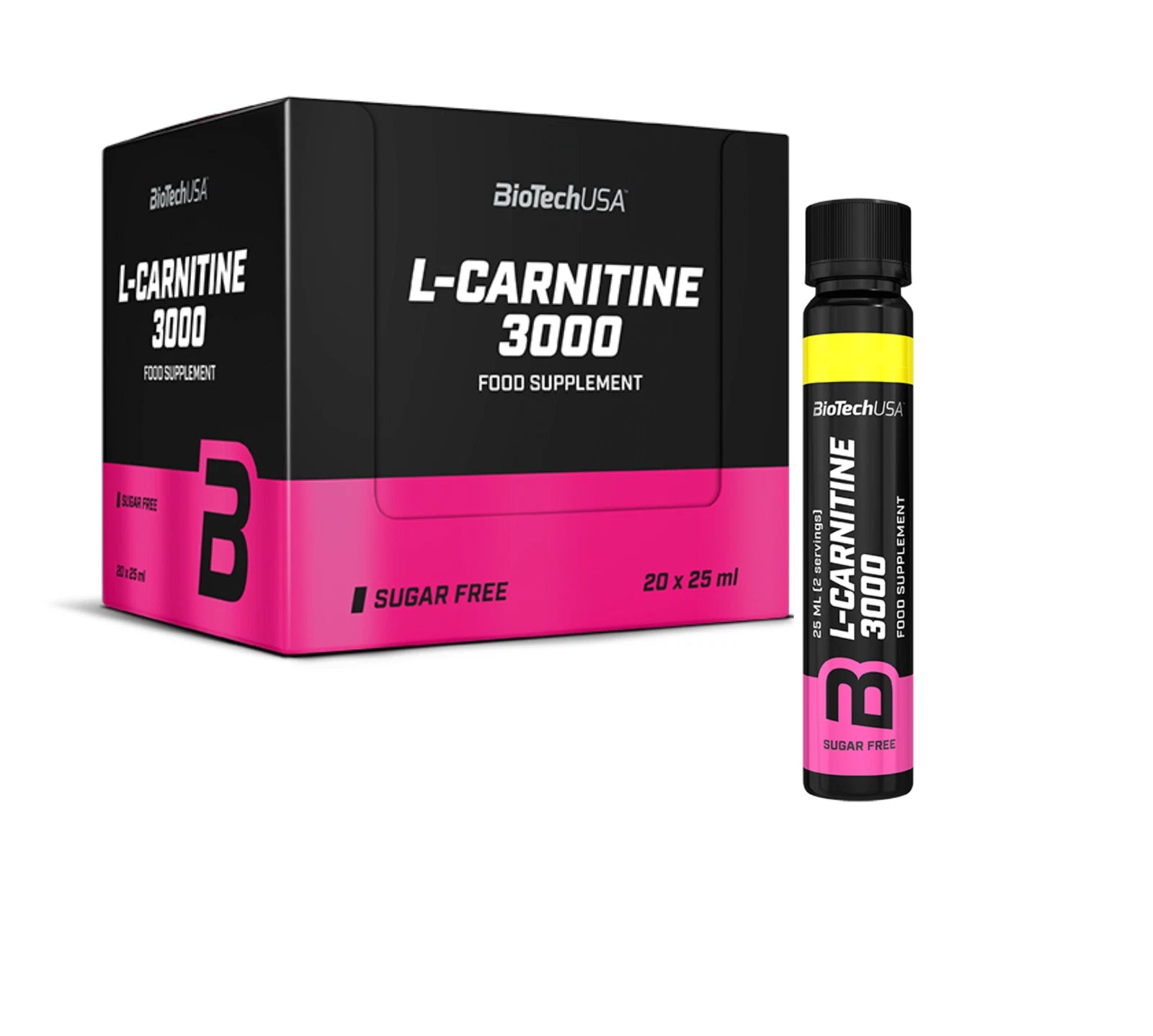 BioTech L-Carnitine Liquid 3000mg 20x25ml Lemon