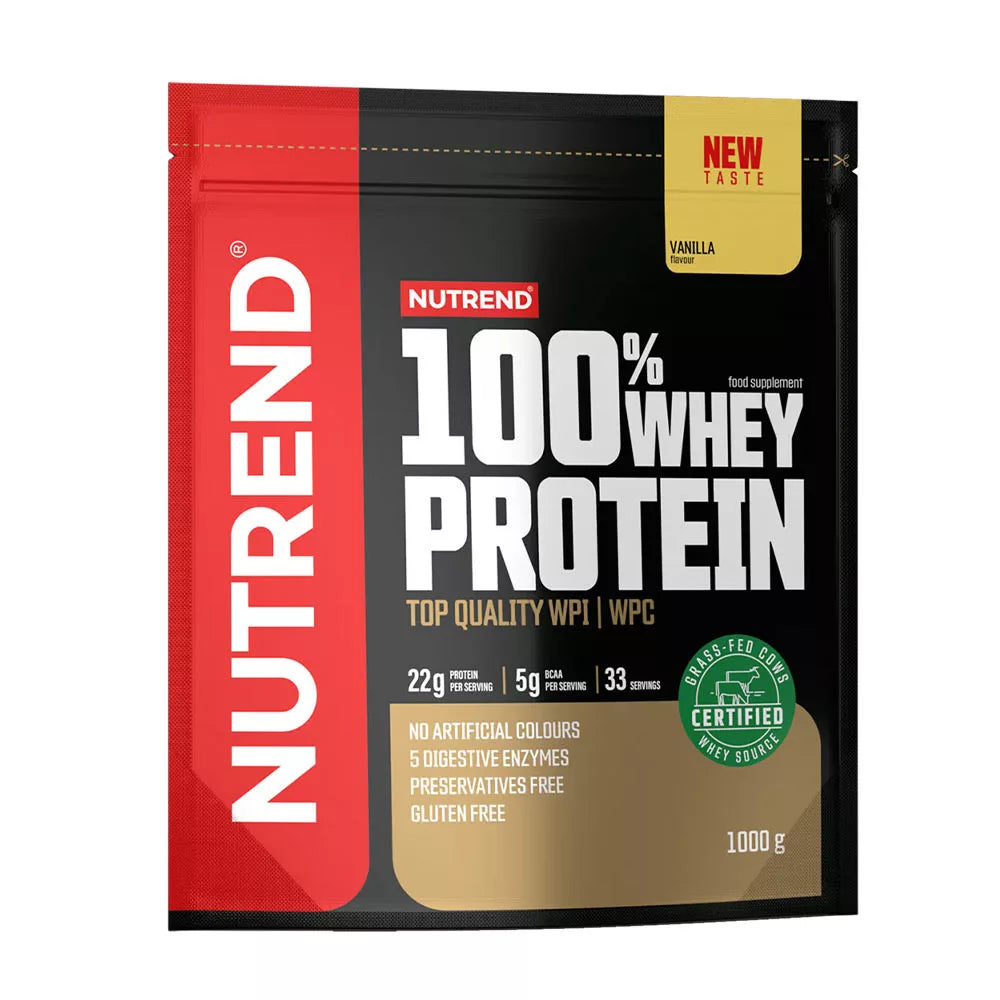 Nutrend 100% Whey Protein 1000g Vanille
