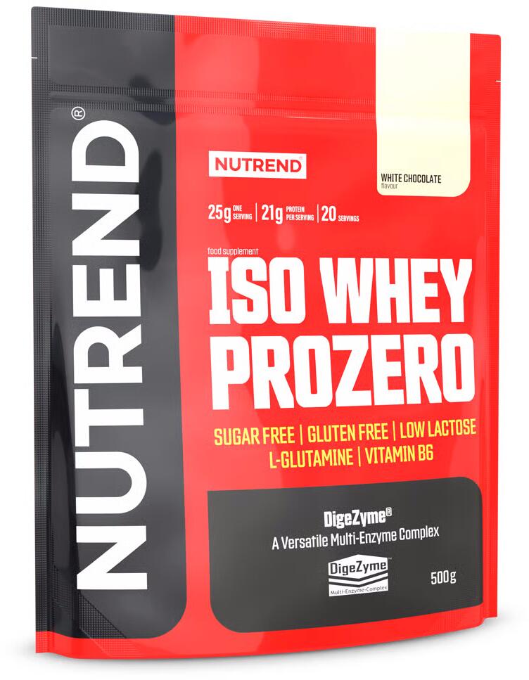 Nutrend ISO WHEY PROZERO 500g white chocolate
